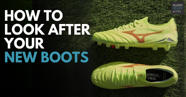 How to look after your new rugby boots