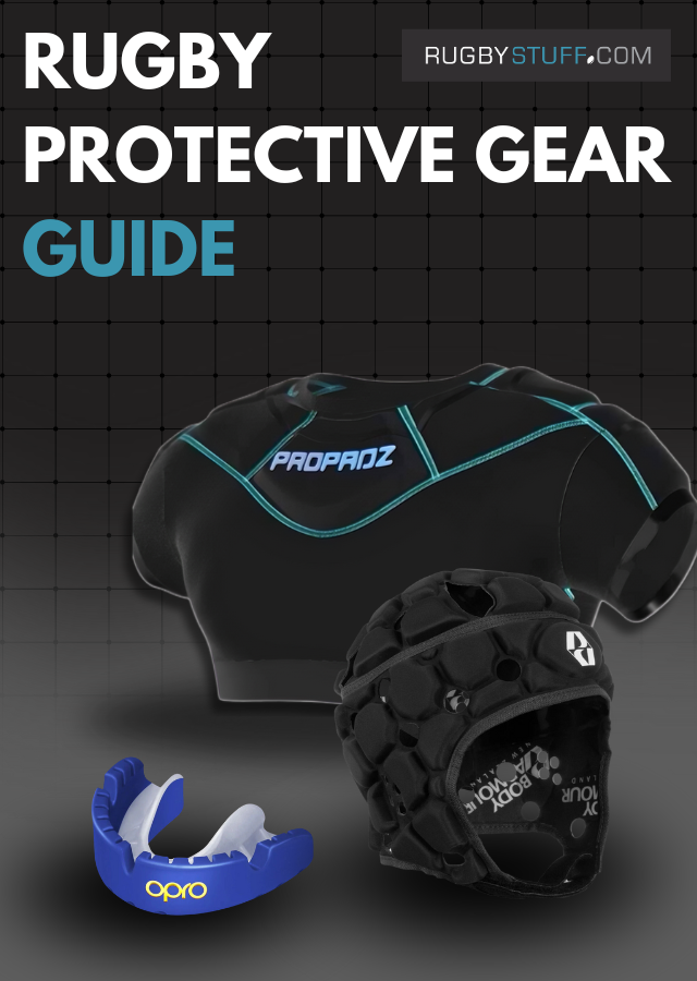 What protective gear do rugby players wear?