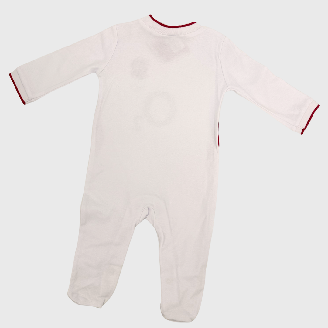 Brecrest England Rugby Home Baby Sleepsuit 2025/26