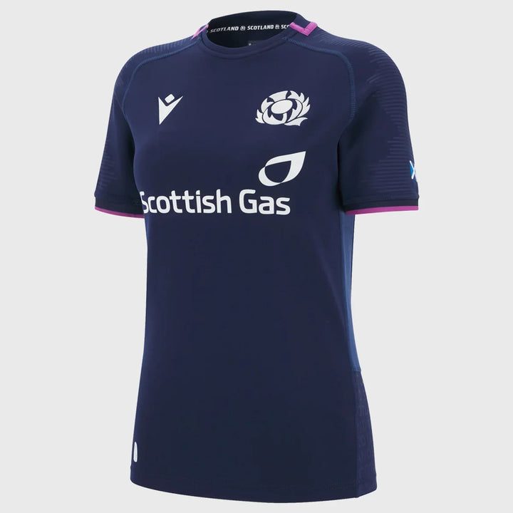 Macron Scotland Women's Home Replica Rugby Shirt 2025/26 - Rugbystuff.com