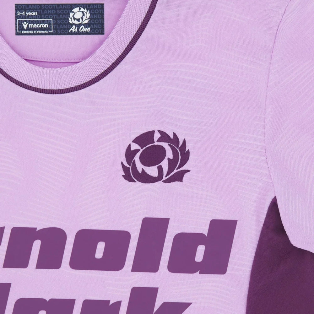 Macron Scotland Infant Away Replica Rugby Shirt 2025/26 - Rugbystuff.com