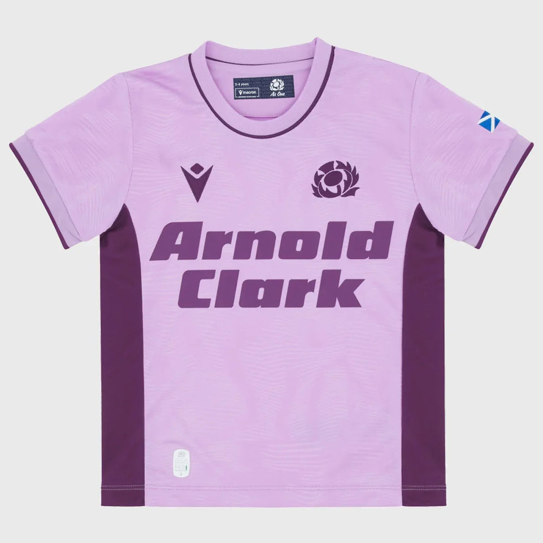 Macron Scotland Infant Away Replica Rugby Shirt 2025/26 - Rugbystuff.com