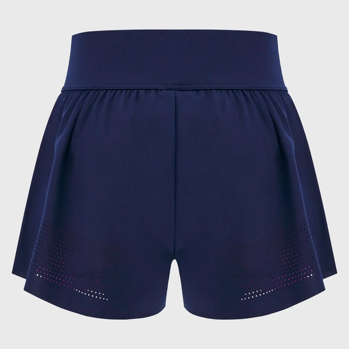 Macron Scotland Rugby Women's Shorts Navy/Purple 2025/26 - Rugbystuff.com