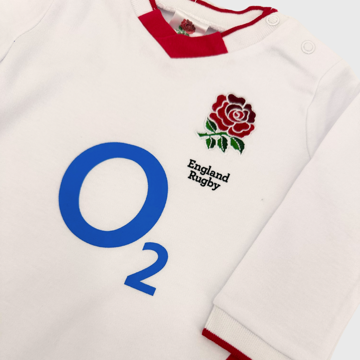 Brecrest England Rugby Baby Bodysuit 2 Pack 2025/26