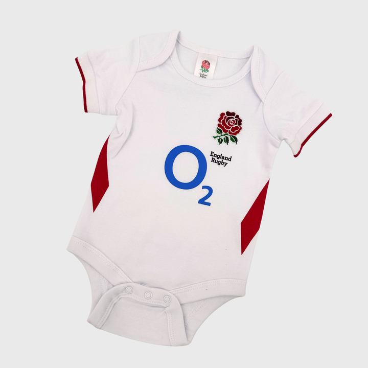 Brecrest England Rugby Baby Bodysuit 2 Pack 2025/26