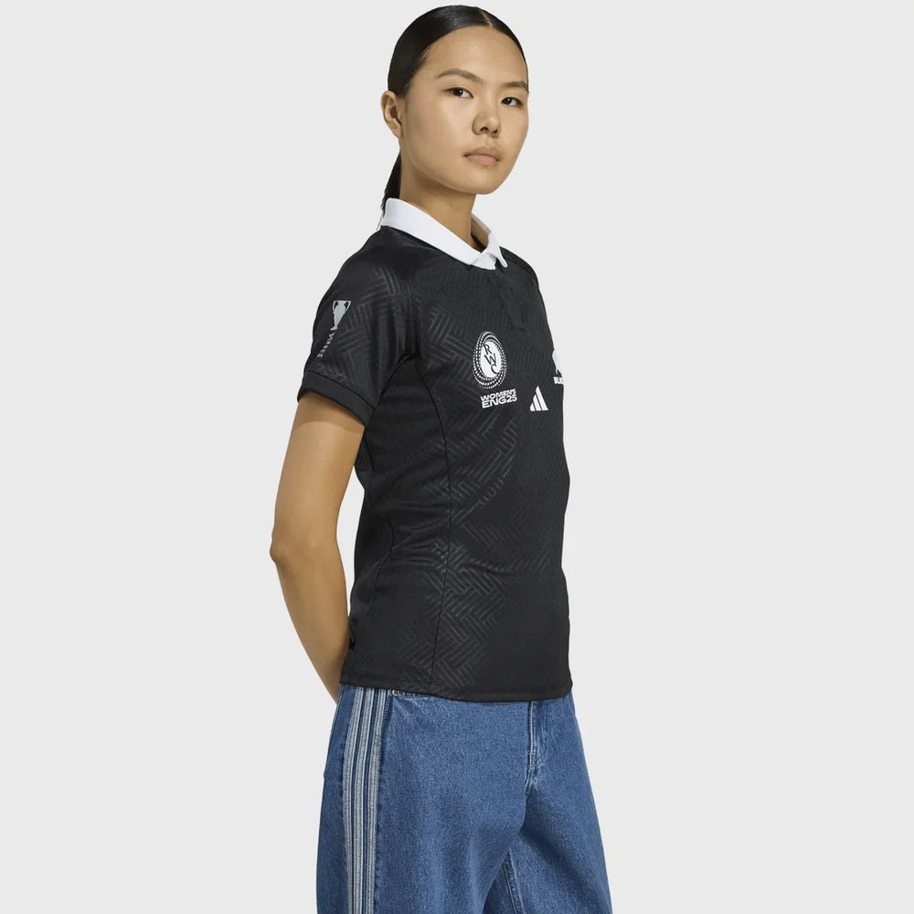 Adidas Black Ferns WRWC 2025 Women's Home Jersey - Rugbystuff.com