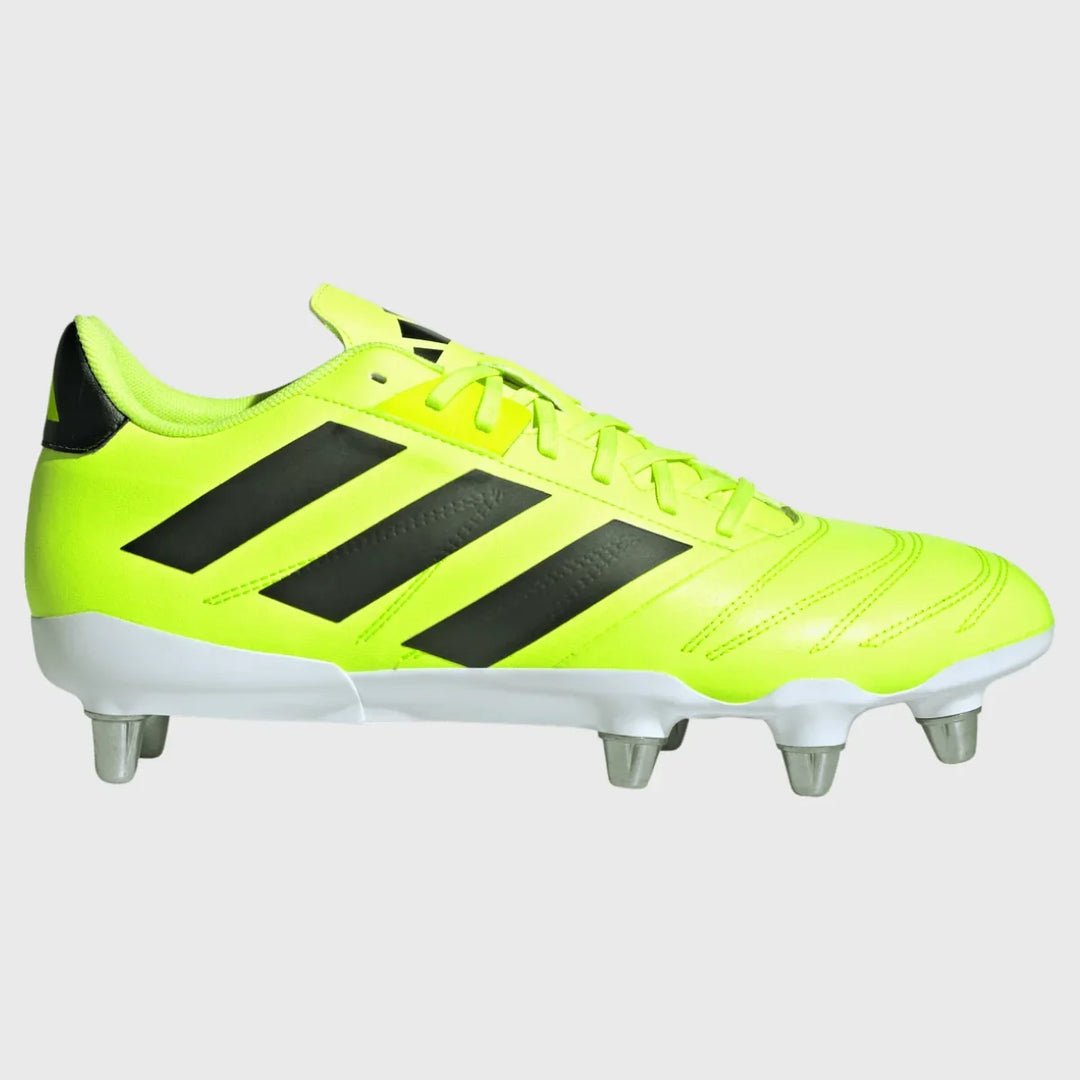 Adidas Kakari Elite SG Rugby Boots Hi-Res Yellow - Rugbystuff.com