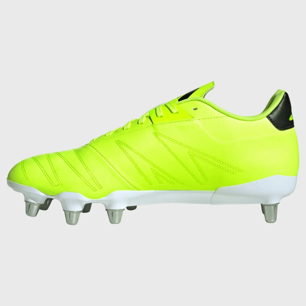 Adidas Kakari Elite SG Rugby Boots Hi-Res Yellow - Rugbystuff.com