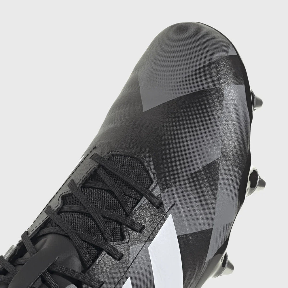 Adidas Kakari RS SG Rugby Boots Black/Grey - Rugbystuff.com