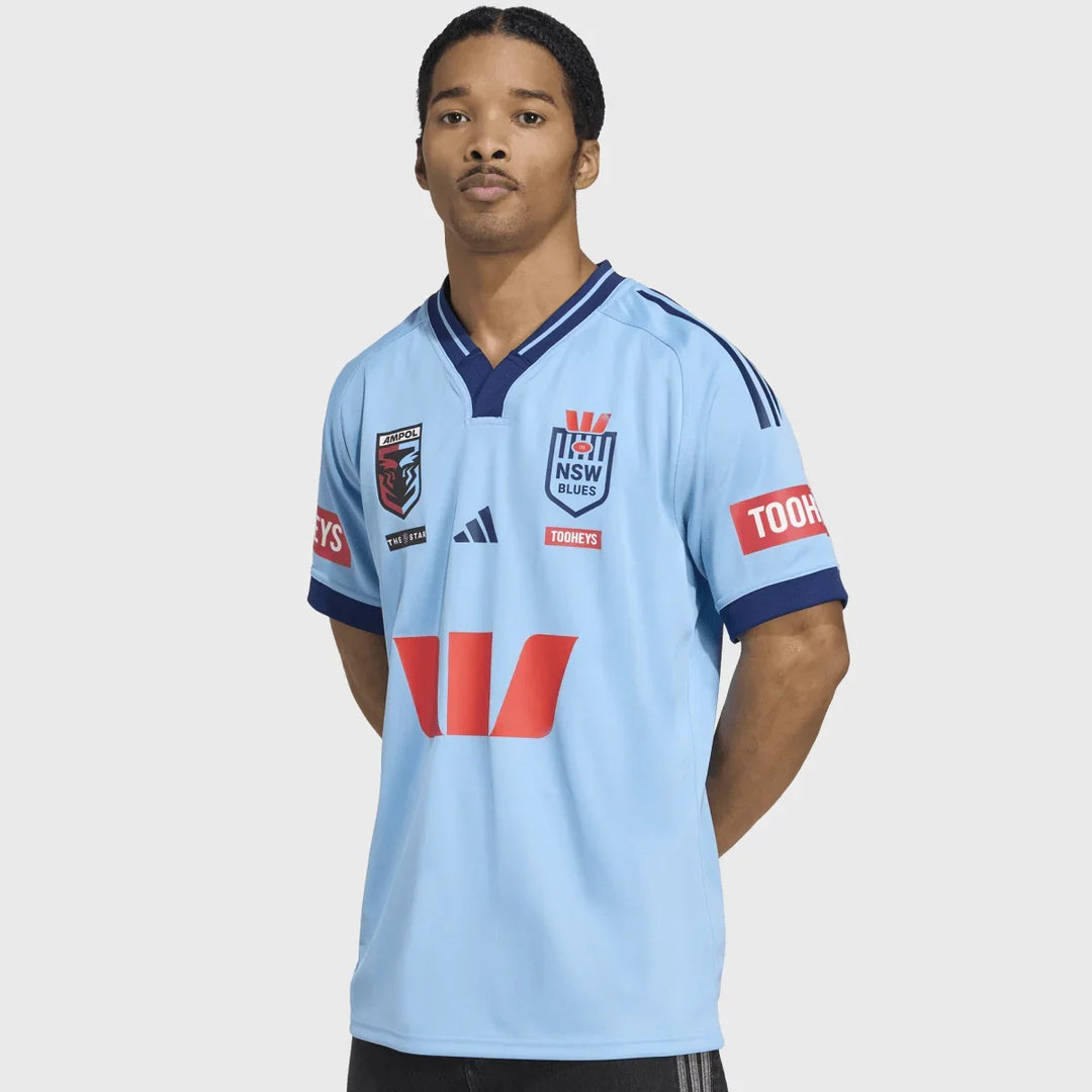 Adidas NSW Rugby League Home Replica Shirt - Rugbystuff.com