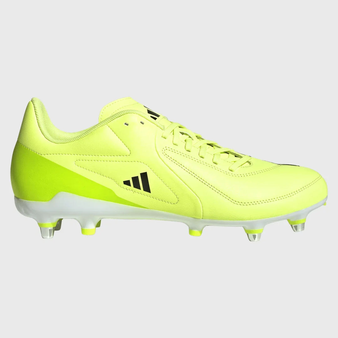 Adidas RS-15 Elite SG Rugby Boots Hi-Res Yellow - Rugbystuff.com