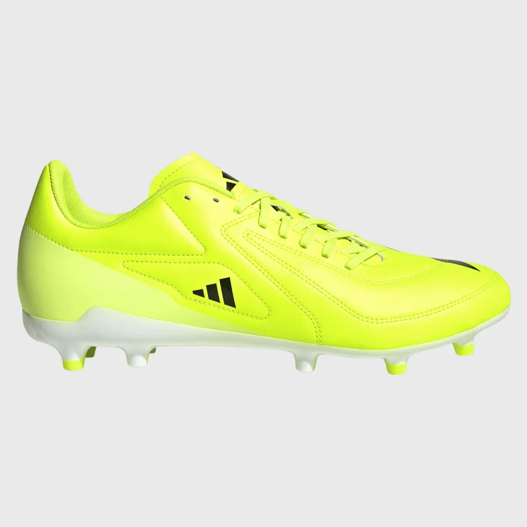 Adidas RS-15 FG Rugby Boots Hi-Res Yellow - Rugbystuff.com