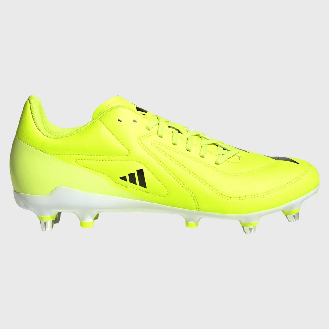 Adidas RS-15 SG Rugby Boots Hi-Res Yellow - Rugbystuff.com