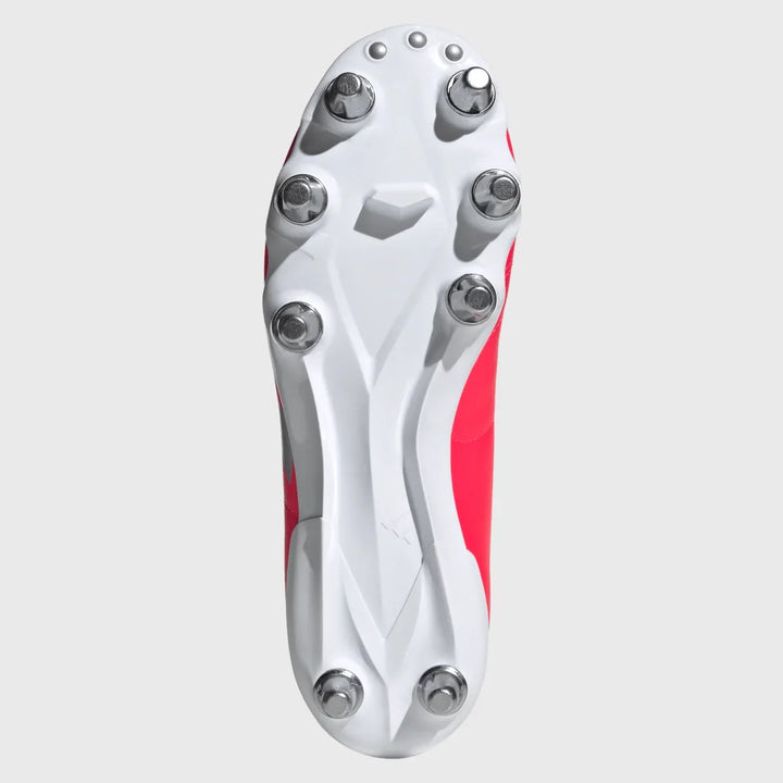 Adidas Kakari SG Rugby Boots Lucid Red - Rugbystuff.com