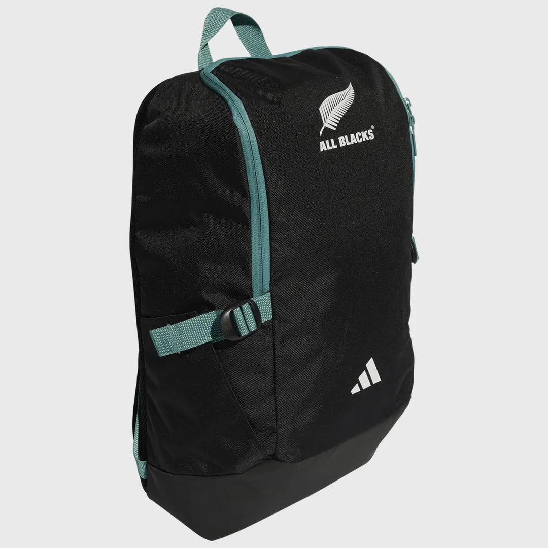 Adidas All Blacks Backpack Black/Pure Teal - Rugbystuff.com