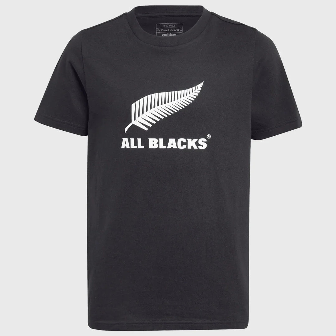 Adidas All Blacks Kid's Logo Tee - Rugbystuff.com