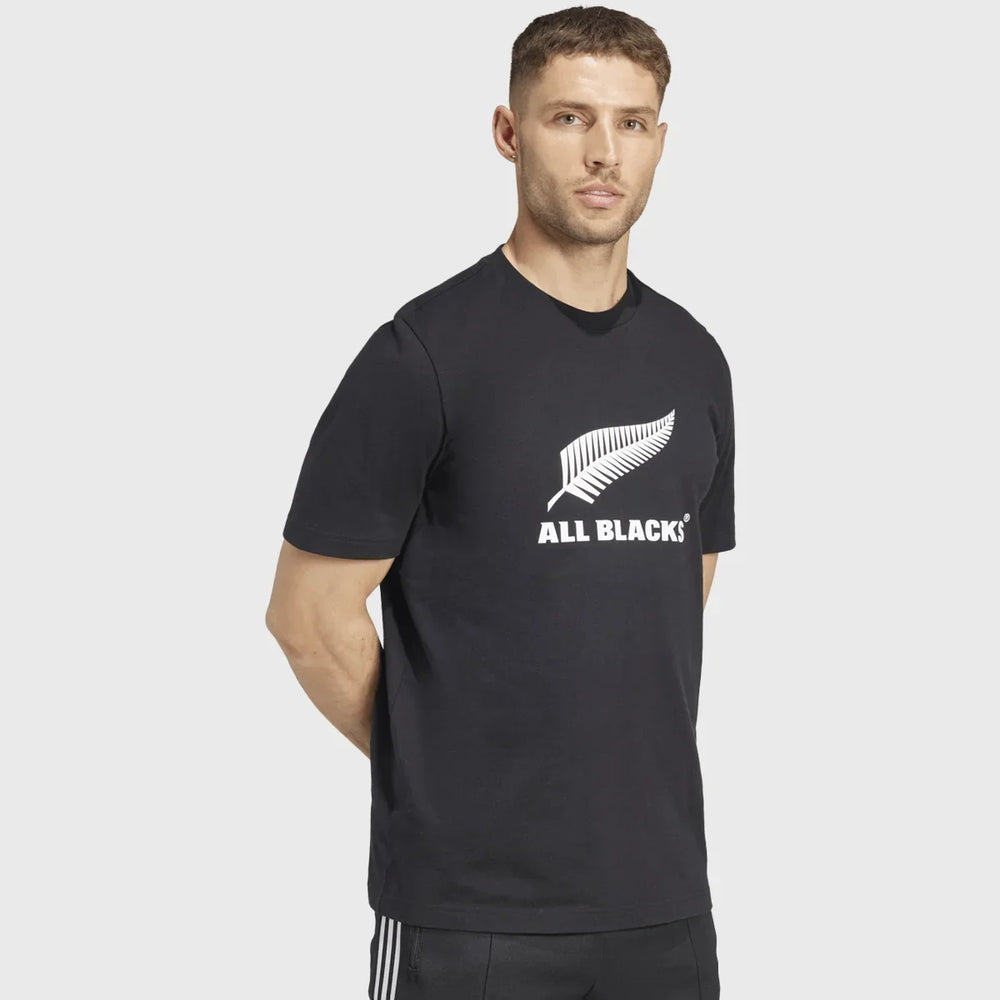 Adidas All Blacks Men's Logo Tee - Rugbystuff.com