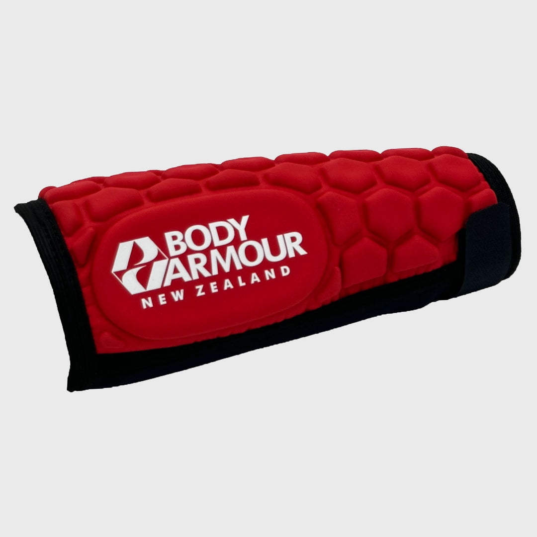 Body Armour Rugby Forearm Protector Red - Rugbystuff.com