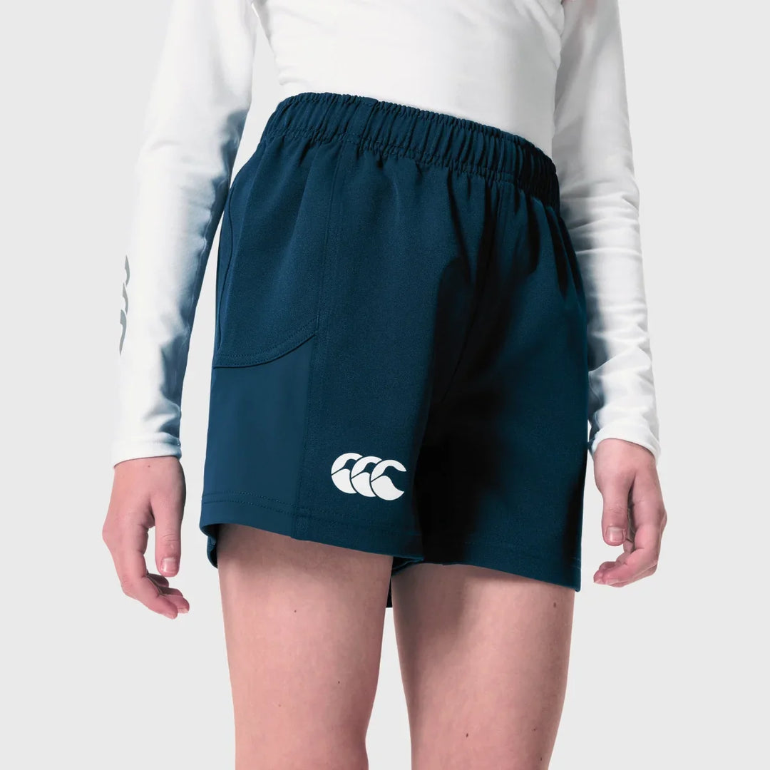 Canterbury Kid's Advantage Rugby Shorts 2.0 Navy - Rugbystuff.com
