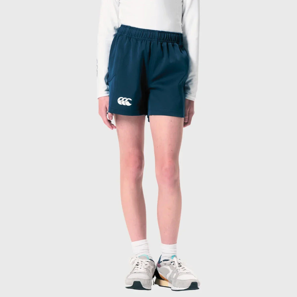 Canterbury Kid's Advantage Rugby Shorts 2.0 Navy - Rugbystuff.com