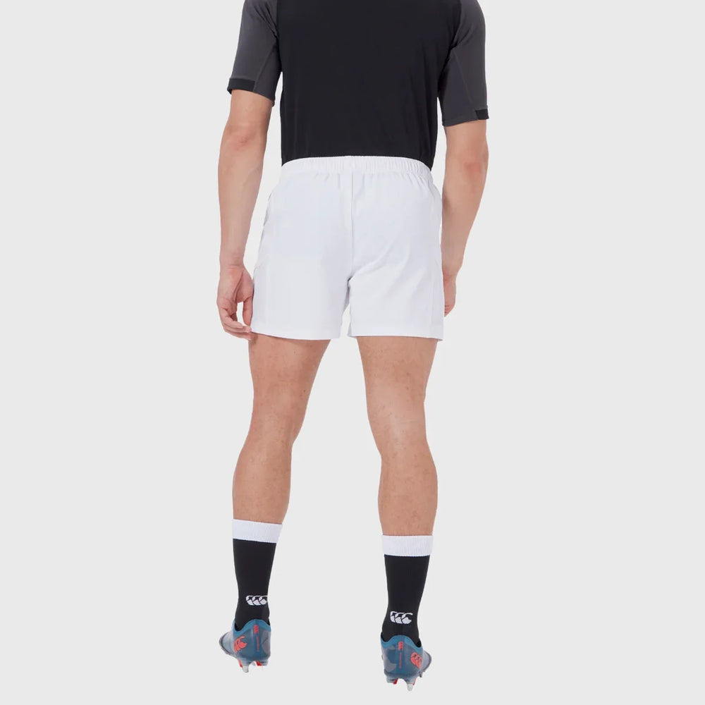 Canterbury Men's Advantage Rugby Shorts 2.0 White - Rugbystuff.com