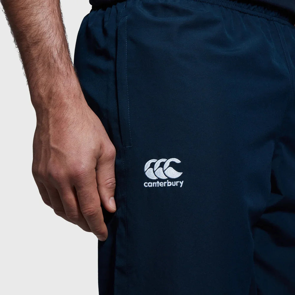 Canterbury Men's Cuffed Tapered Club Track Pants Navy - Rugbystuff.com