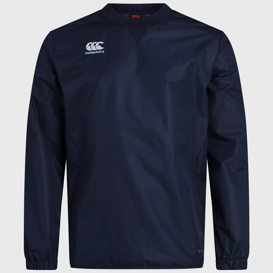Canterbury Kid's Club Vaposhield Rugby Training Contact Top Navy - Rugbystuff.com