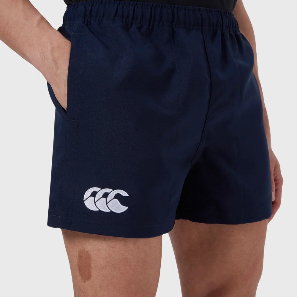 Canterbury Men's Drill Rugby Shorts With Pockets Navy - Rugbystuff.com