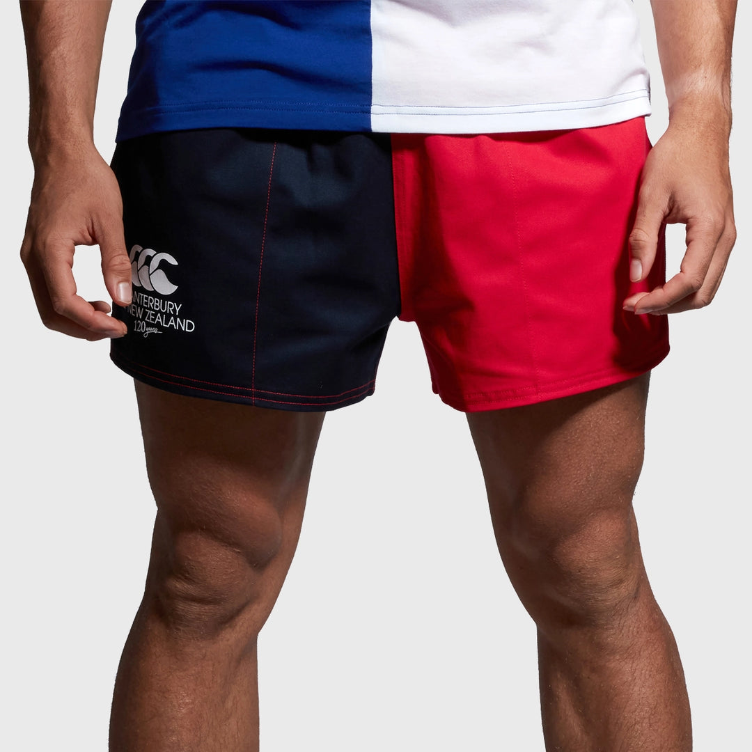 Canterbury Men's Harlequin Rugby Shorts Navy/Red - Rugbystuff.com