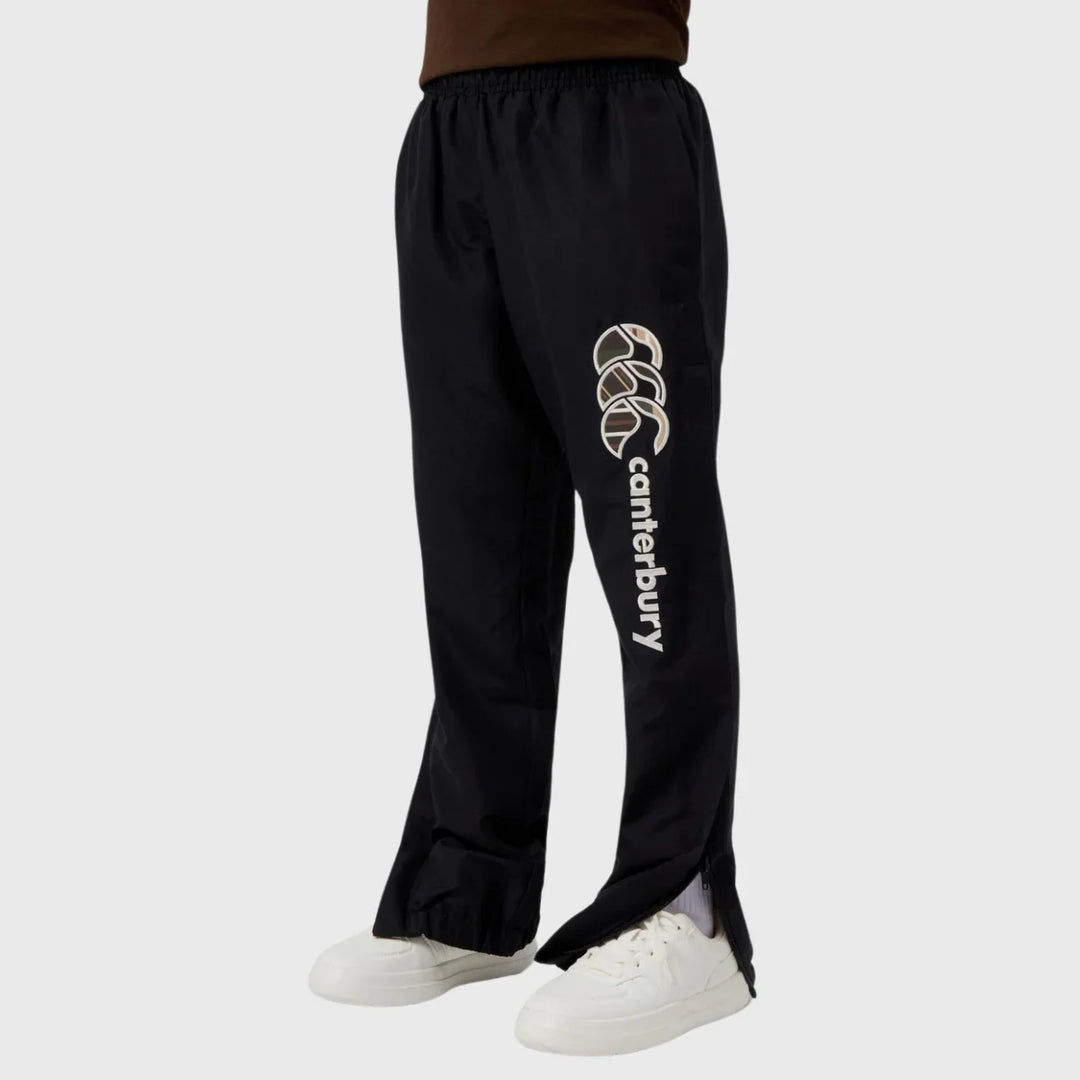 Canterbury Kid's Uglies Cuffed Stadium Pants Black - Rugbystuff.com