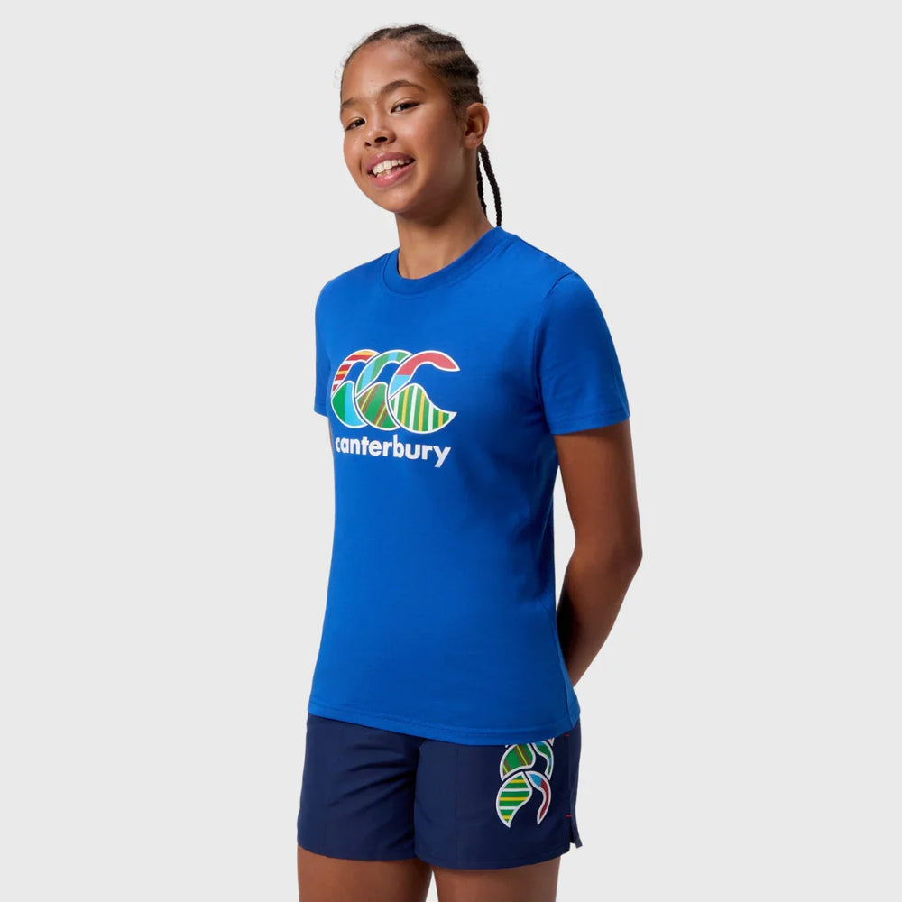 Canterbury Kid's Uglies Tee Olympian Blue - Rugbystuff.com