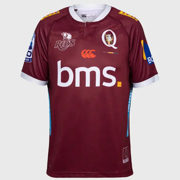 Canterbury Queensland Reds Men's Home Replica Rugby Jersey 2026