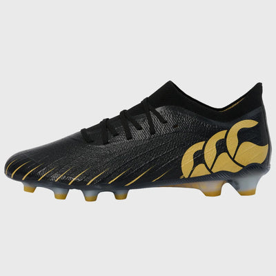 Canterbury Speed Falcon Elite FG Rugby Boots Black/Gold