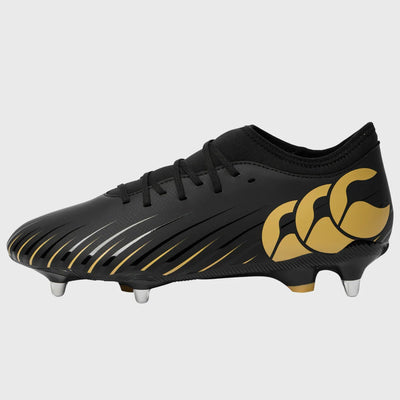 Canterbury Speed Falcon Team SG Rugby Boots Black/Gold