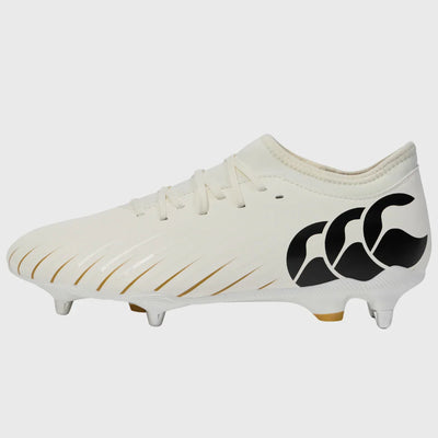 Canterbury Speed Falcon Team SG Rugby Boots White/Gold
