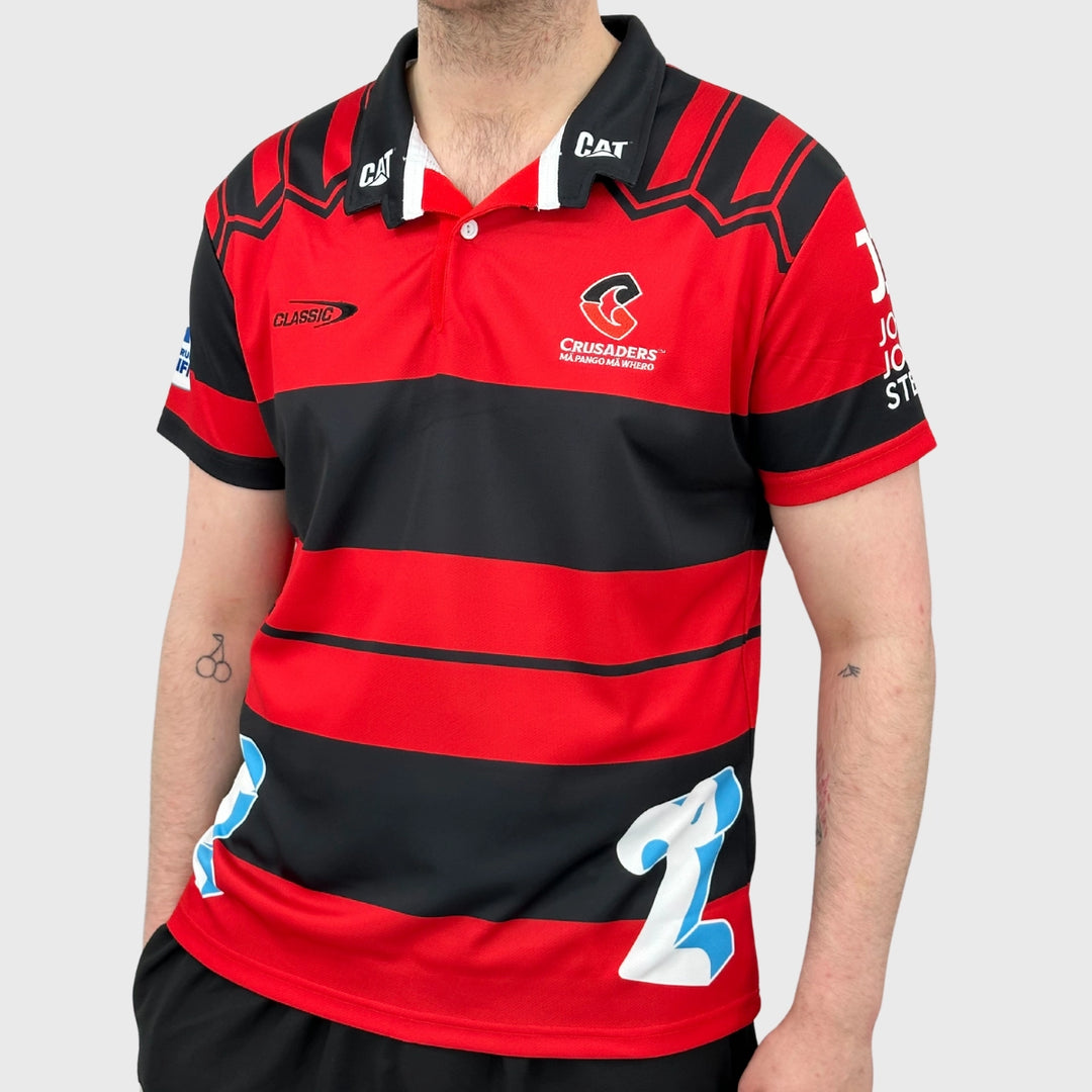 Classic Crusaders Super Rugby Heritage Jersey - Rugbystuff.com