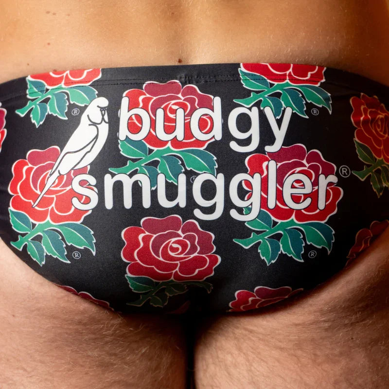 Budgy Smuggler England Rugby Roses - Rugbystuff.com