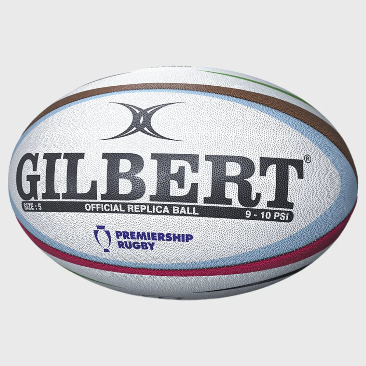Official Gilbert Harlequins Replica Rugby Ball Size 5