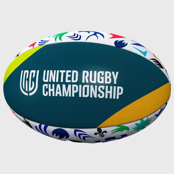 Gilbert United Rugby Championship Crest Supporter's Rugby Ball - Rugbystuff.com