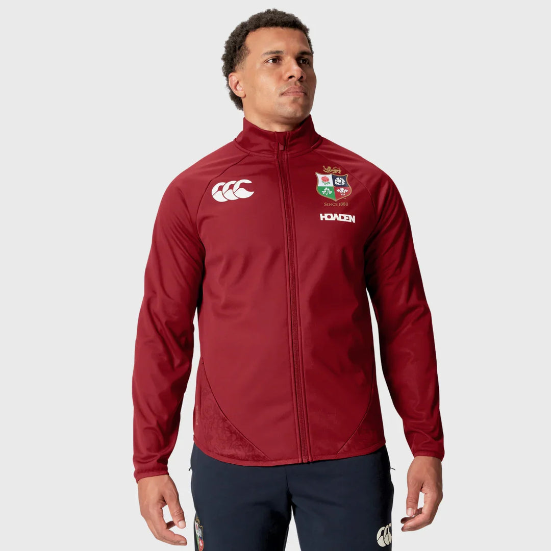 Canterbury British & Irish Lions Anthem Jacket Red - Rugbystuff.com