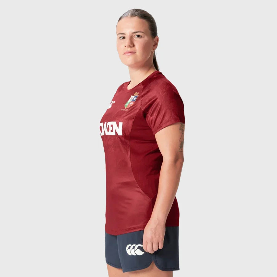 Canterbury British & Irish Lions Women's Superlight Tee Red - Rugbystuff.com