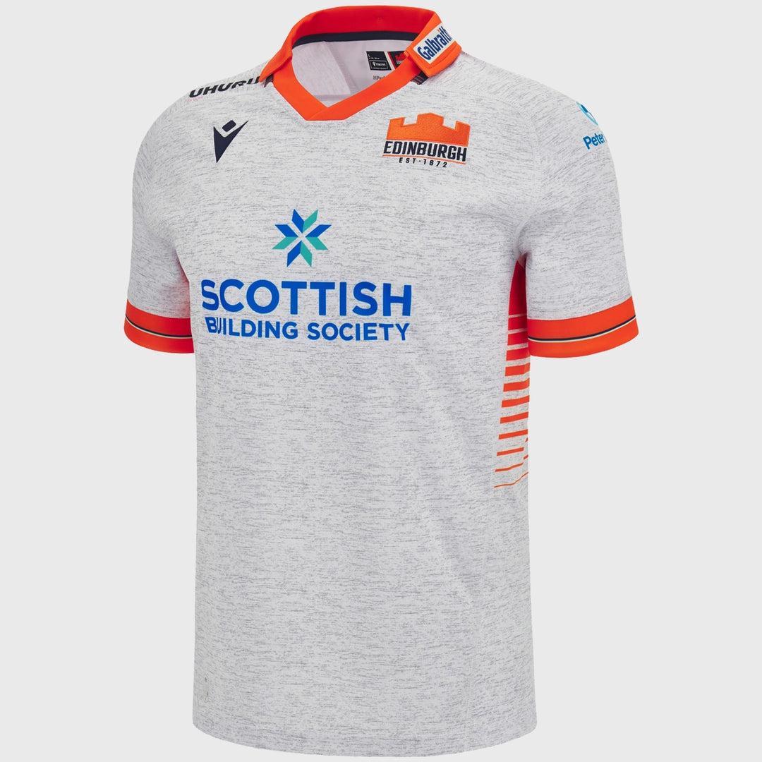Macron Edinburgh Rugby Kid's Away Replica Shirt 2023/24 - Rugbystuff.com