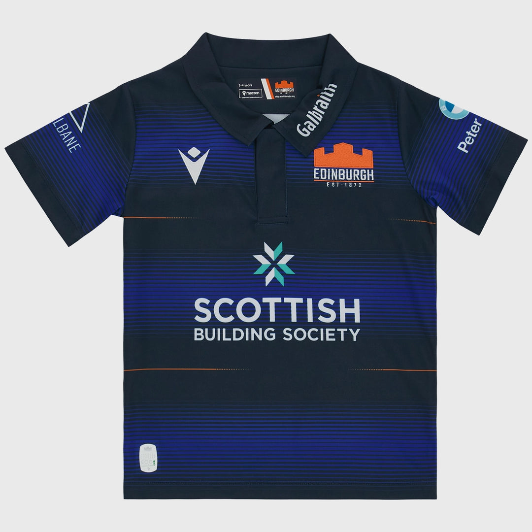 Macron Edinburgh Rugby Infant Home Replica Shirt 2023/24 - Rugbystuff.com