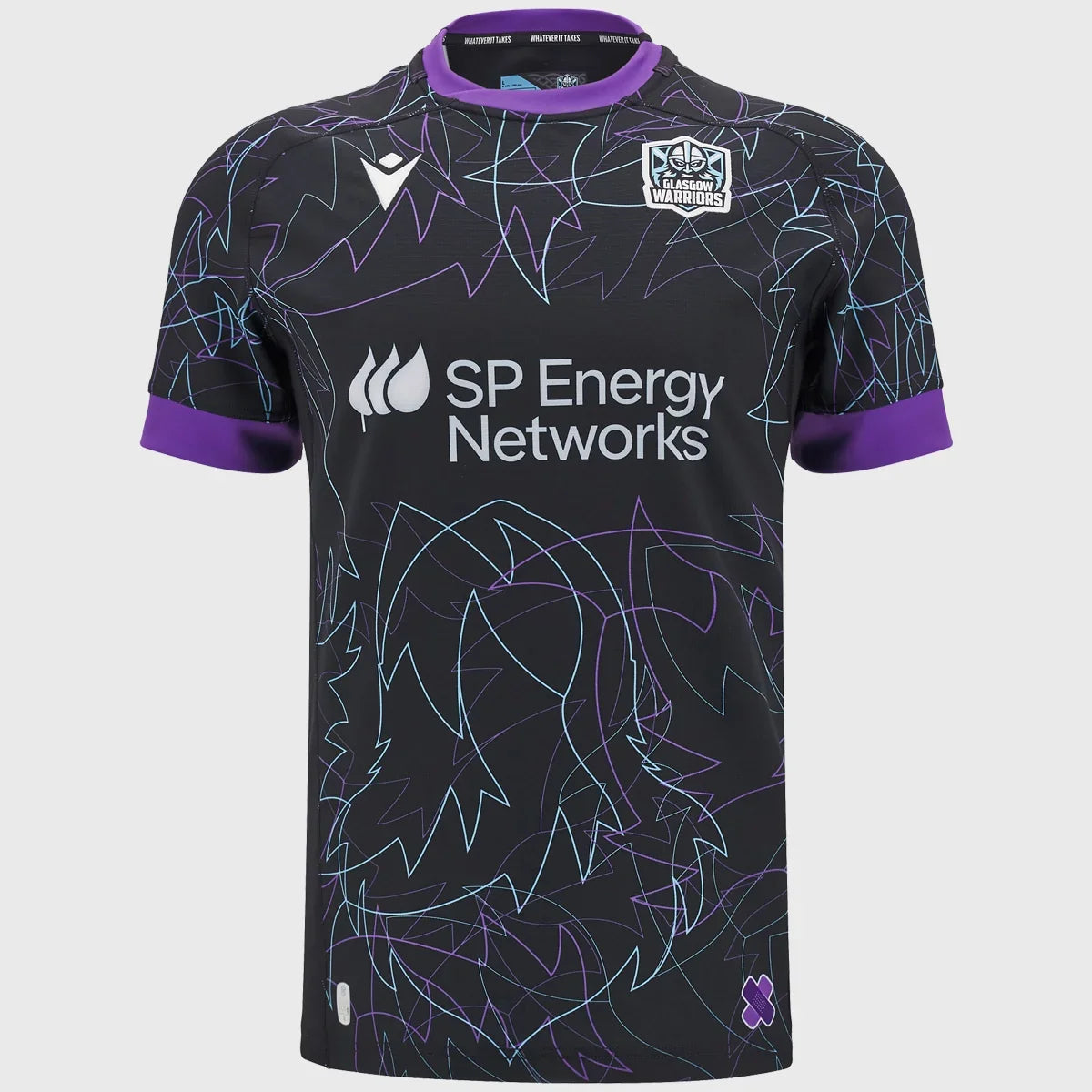 AnnonceMacron Maillot Rugby Domicile Glasgow Warriors Officiel