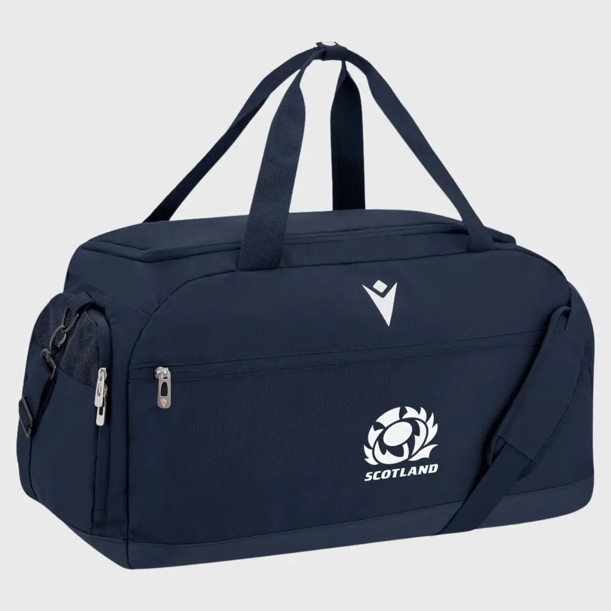 Macron Scotland Rugby Holdall Gym Bag Navy 2026/27 | Rugbystuff.com
