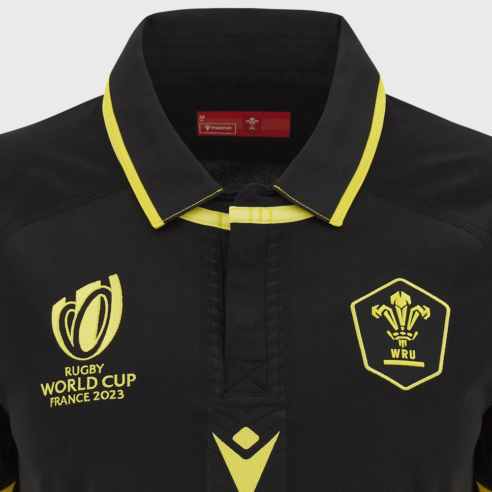 Macron Wales Rugby World Cup 2023 Women's Away Replica Shirt - Rugbystuff.com