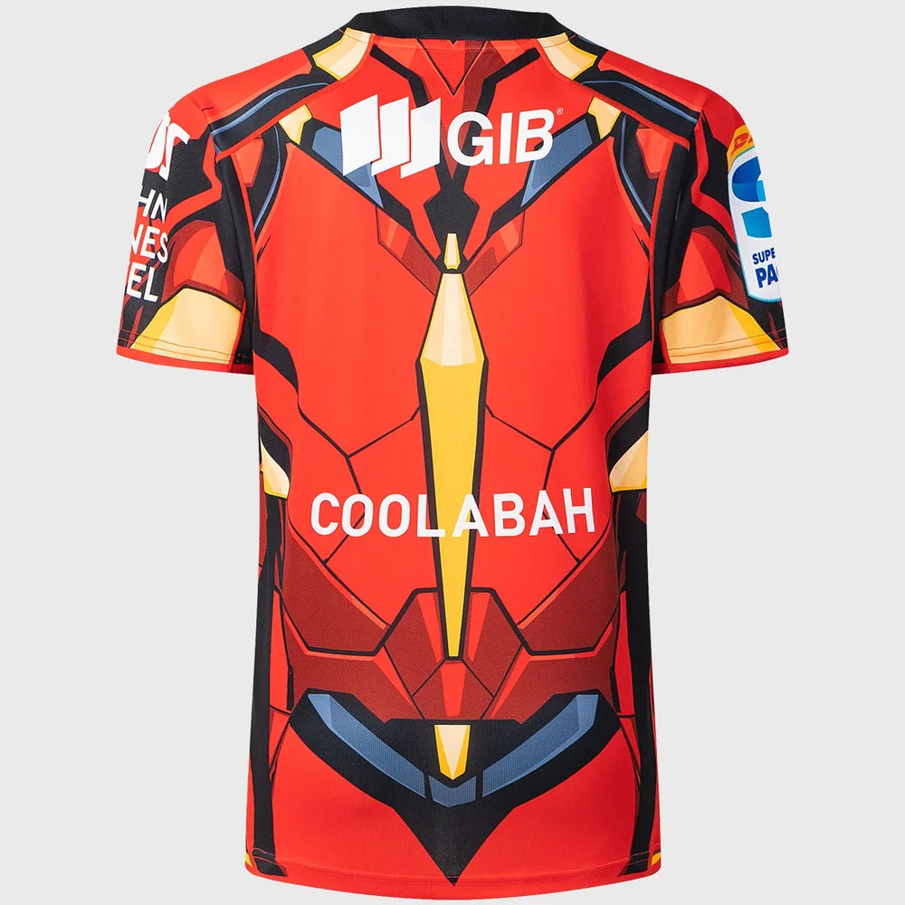 Classic Crusaders Iron Man Men's Replica Rugby Shirt - Rugbystuff.com