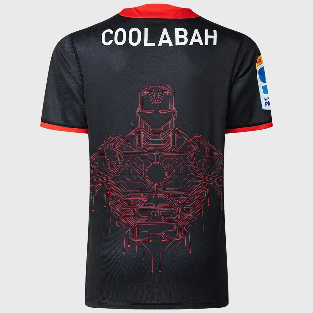 Classic Crusaders Iron Man Men's Warm Up Tee - Rugbystuff.com