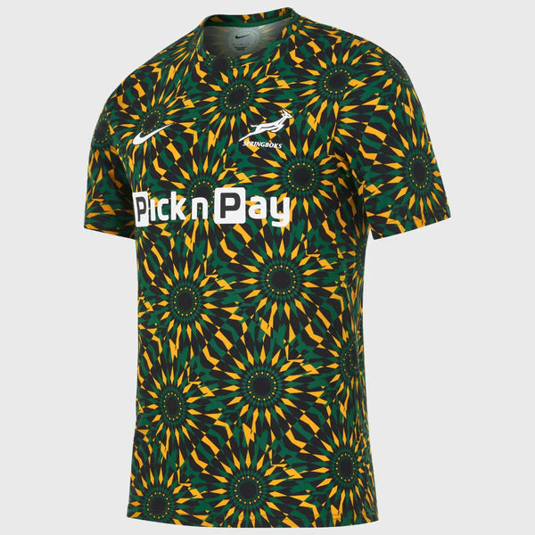 Nike Springboks Men's Pre-Match Rugby Shirt 2026/27 – Rugbystuff.com