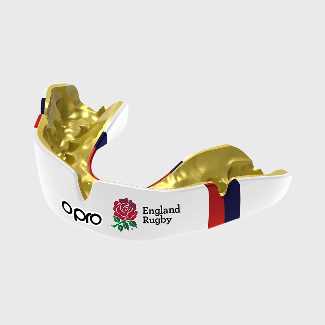 Opro Instant Custom-Fit England RFU Mouthguard - Rugbystuff.com